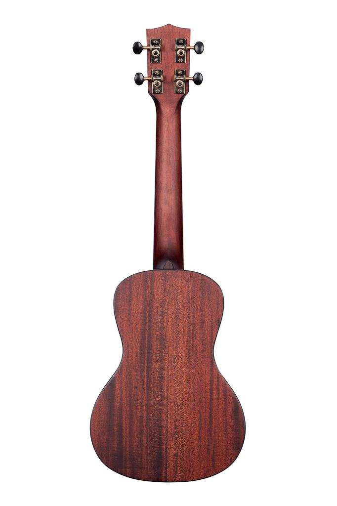 KALA Satin Solid Mahogany Series Concert Ukulele with Solid Mahogany Body (KA-SMH-C) (Case Included)