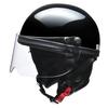 LEAD Motorcycle Helmet Half HARVE Black Free Size HS-2 -