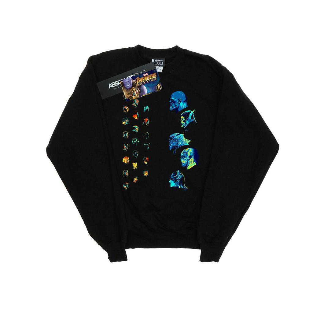 Marvel Mens Avengers Infinity War Galactic Assembly Sweatshirt