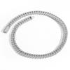 Hip Hop Jewelry 10/12/15/20mm Diamond Cuban Link Necklace for Men Silver Plated Miami Cuban Iced Out Cz Prong Cuban Link Chain