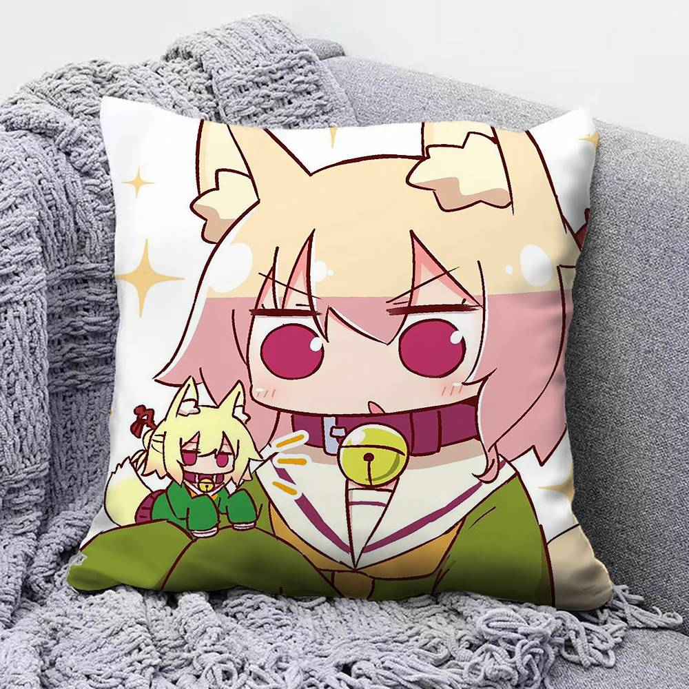 KemomimiChan Cute   Home Sofa Cushion Covers and Aecorative Custom Pillow Covers