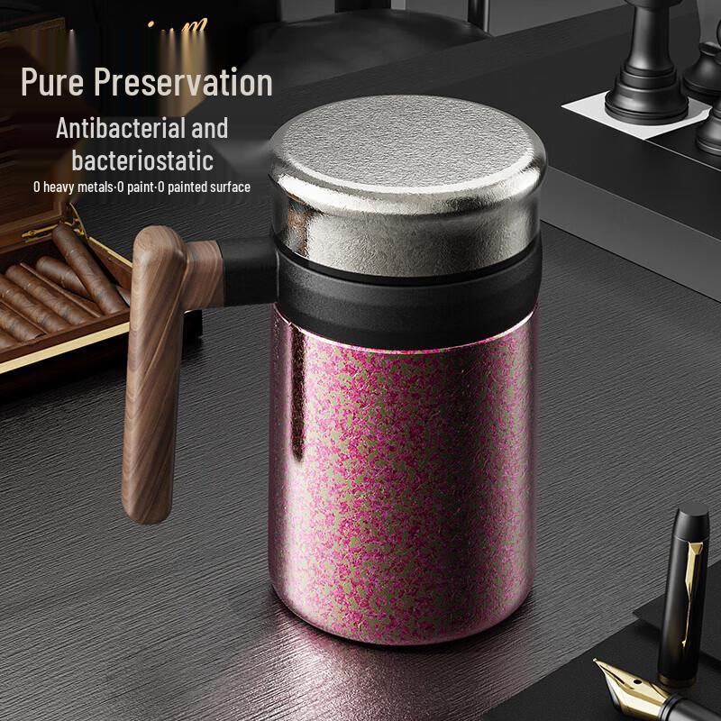 Fire Elephant Aero Pure Titanium Insulated Office & Travel Mug