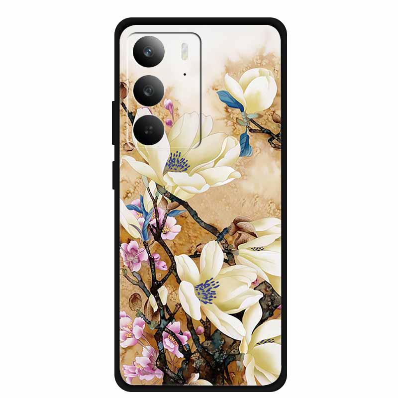 Чехол для телефона из ТПУ для Realme C75 C75X 4G Мягкие силиконовые чехлы Задняя крышка с мультяшными узорами Funda C 75 RMX3941 Модный роскошный бампер