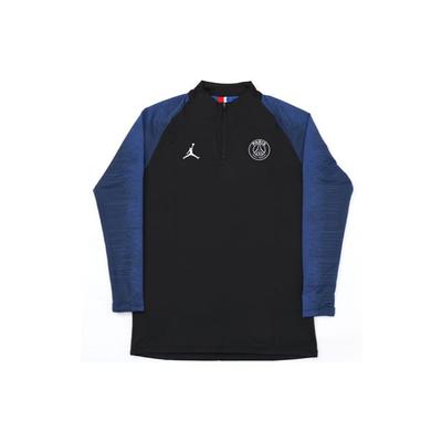 Черный мужской уличный топ X PSG Strike Drill Training L/S CT3540-010