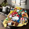 Игры-приключения M-maRio Плед для дивана, офиса, кровати, самолета, путешествий, сна, чтения, отдыха, кемпинга Мягкий и теплый