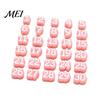 Classroom Organization Tools 30Pcs Numbered Pencil Cap Labels, 1-30 Numbers Topper Decoration, Student Tags Students Clips, Reusable Charms for School