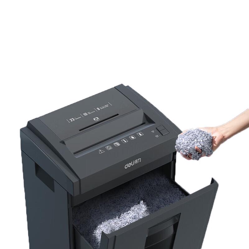 Deli 27530 Commercial Micro-Cut Paper Shredder CN plug (adapter included)