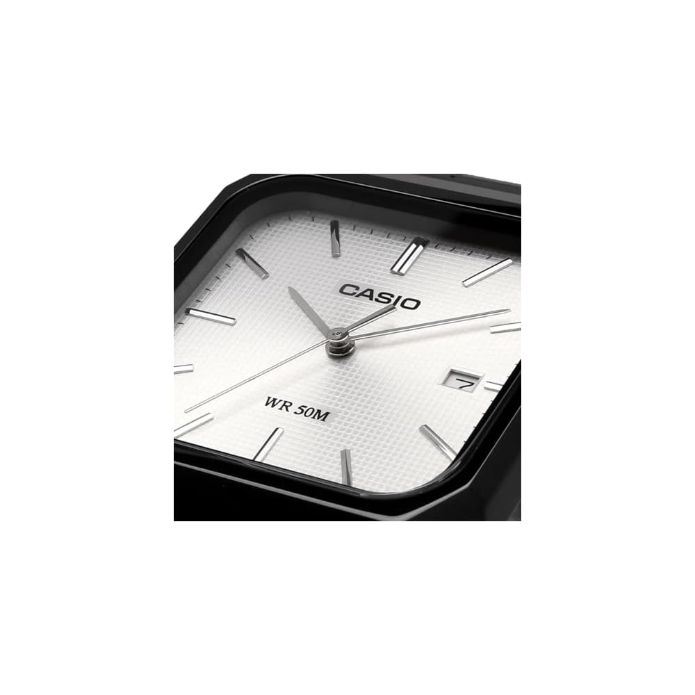 Мужские аналоговые кварцевые часы Casio Standard MTP-B185B-7AV Черное IP Покрытием Импортная модель