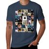 Amos Tori Print Album Collage Records Collection Tshirt Antiperspiration Workout Top