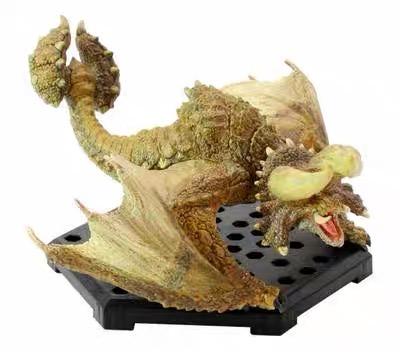 Monster Hunter World Ice Borne Figure PVC Models Hot Dragon Basarios Nergigante Tigrex Action Figure Decoration Toy Model