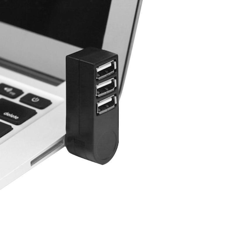 3-портовый вращающийся USB 2.0 хаб-разветвитель