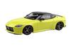 Aoshima Bunka Kyozai Rakupla Snap Kit Nissan RZ34 Fairlady Z Custom Wheels Ikazuchi Yellow Plastic Model Co., Ltd. (AOSHIMA) 1/32 No. 17CU-IY