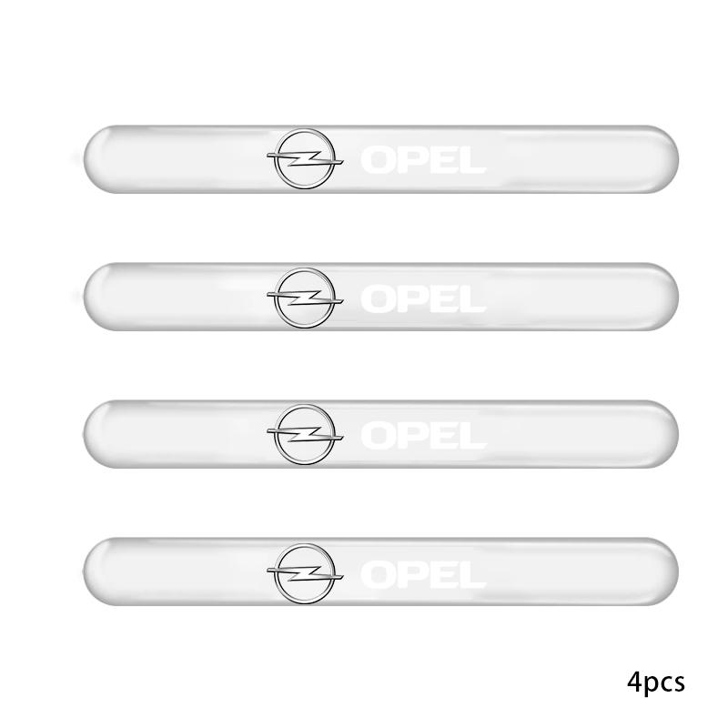 Car Door Handle Bowl Protective Stickers Car Anti-collision Strip For Opel Insignia Astra Antara Meriva Zafira H G Corsa