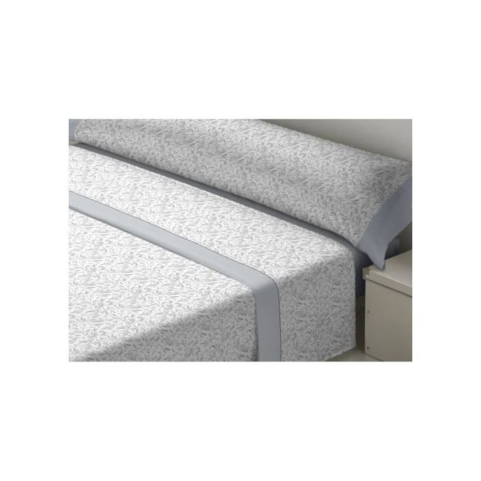Parure de lit en flanelle - D'Or - Pour lit de 150 cm - Multicolore - 48x35x8 cm - Lavage en machine à 40°C
