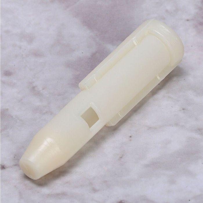 Manchon Adaptateur de Pommeau de Levier de Vitesse Blanc pour Peugeot 206 207 306 307 308 Manchon de Changement de Vitesse