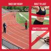 Cut to Length Sprint Banner Polyester Cotton Athletics Ribbon Bright Finish Race Tape  Relay Races
