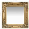VidaXL Miroir mural style baroque 40x40 cm Doré 320305