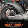 For SYM ADXTG 400 ADXTG400 2024 2025 Motorcycle Rear Wheel Extended Fender Splash Protector Rear Tire Extension Hugger Mudguard