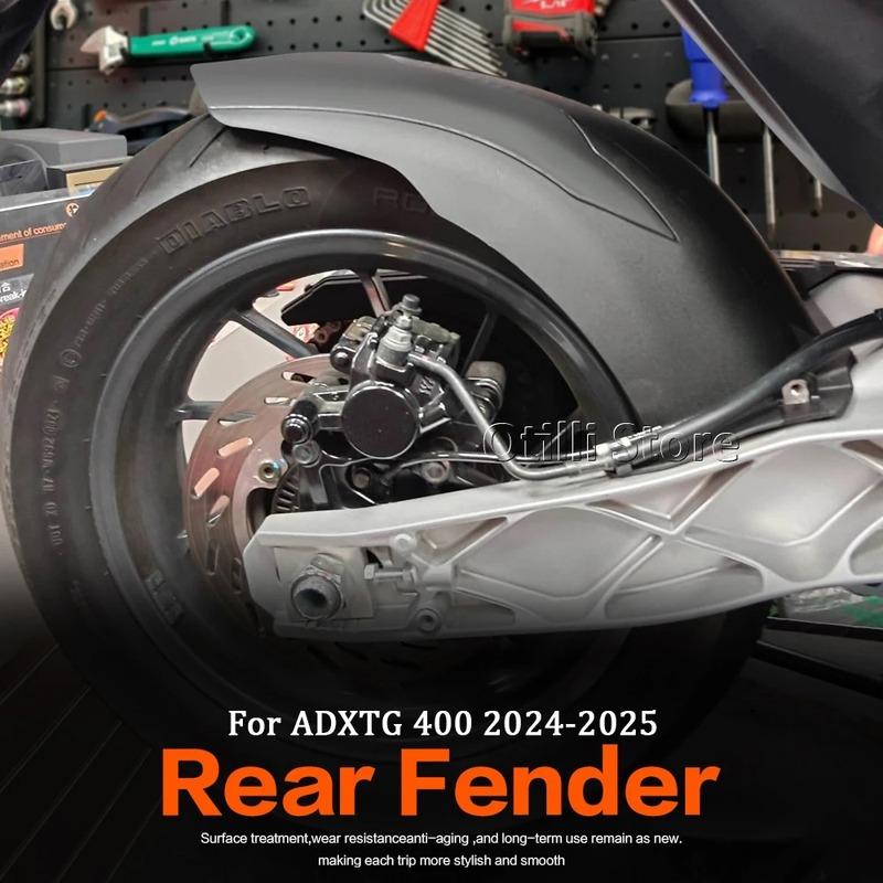 For SYM ADXTG 400 ADXTG400 2024 2025 Motorcycle Rear Wheel Extended Fender Splash Protector Rear Tire Extension Hugger Mudguard