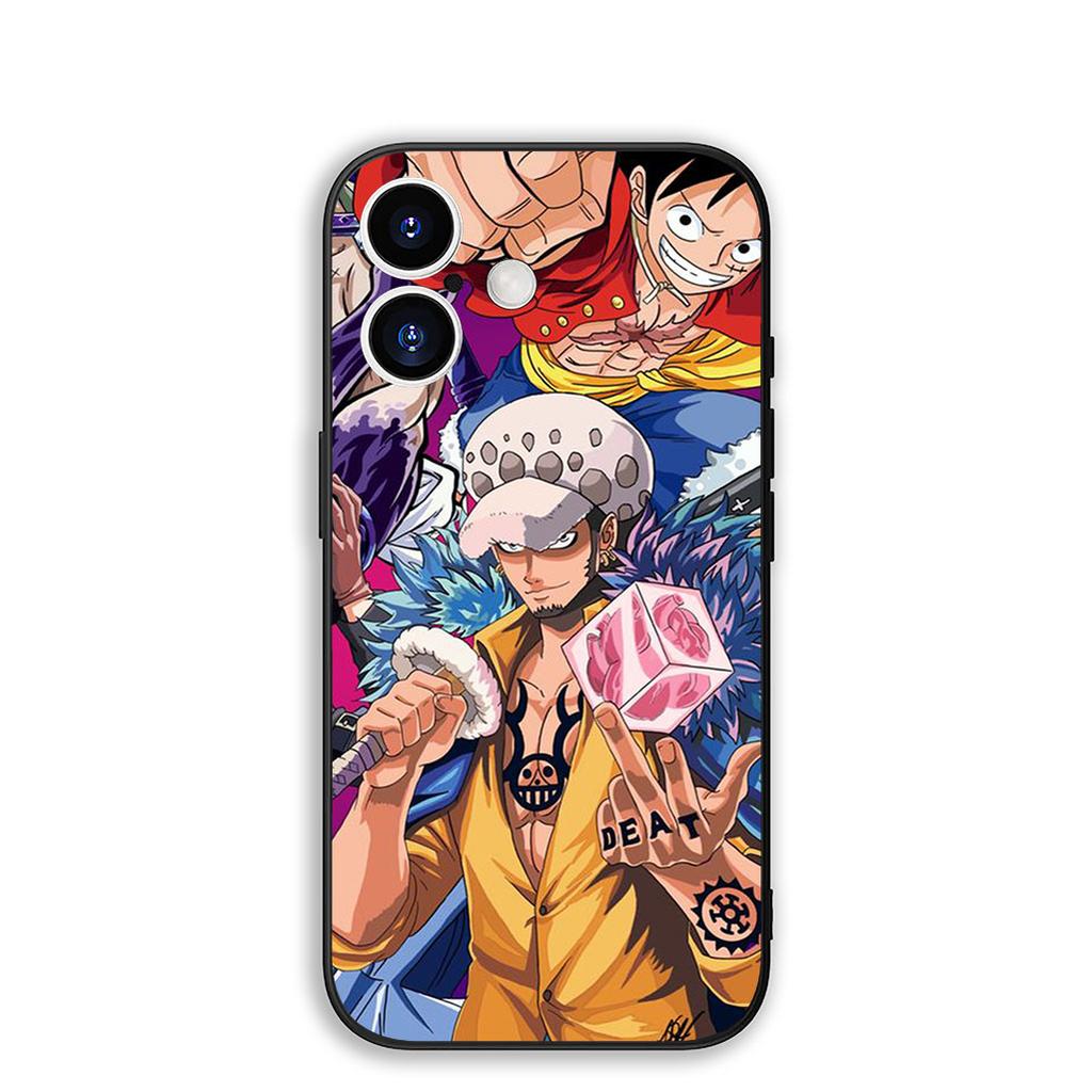 for Motorola Moto G86 G57 G67 G24 G15 G54 Power G13 G14 G34 G35 G45 G53 G55 G75 G72 Case One Pieces Trafalgar D Water Law Luffy