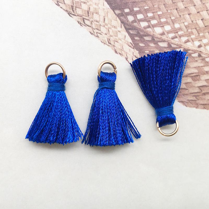 Multicolor Handmade Tassel Earrings & Keychain Bag Pendant