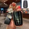Чехол для ключа Toyota для 23 моделей: Highlander, Camry 8-го поколения, RAV4, CHR - чехол-пряжка для автомобильной сумки Dragon Asia Design