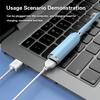 2 Pin Magnetic Charging Cable 8mm center spacing Magnet Suctio USB Power charger for Beauty instrument Smart device