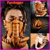 Halloween Mask Facehugger Costume Alien Facehugger Face Mask Face Hugger Costume Horror Props Rubber Scary Half Face Scorpion Mask