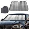 Big Ant Car Sunshade with 2 Side High Heat Blocking UV Protection for Front and Car Silver Sunshades, Efficiency, Rear, Accessories, Blackout,