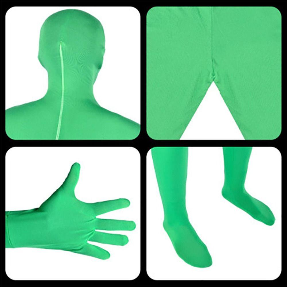 Suit Photo Video Chroma Key Jumpsuits Green Screen Suit Chromakey Green Suit Disappearing Bodysuit