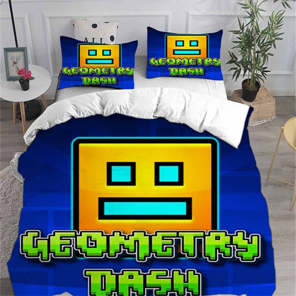 Комплекты постельного белья с 3D-геометрией, одеяло, покрывало, пододеяльник, наволочка, комплект из 2-3 предметов, украшение для спальни, домашний текстиль