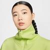 Women's Nike Advantage Jackets Women's Light Lemon Yellow/Light Lemon/Black Turtleneck Moderate