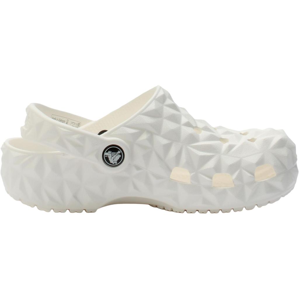 Crocs Классические клоги Удобные Мягкие Универсальные Прочные Сандалии с низким верхом Детские сандалии Белый 209572-100