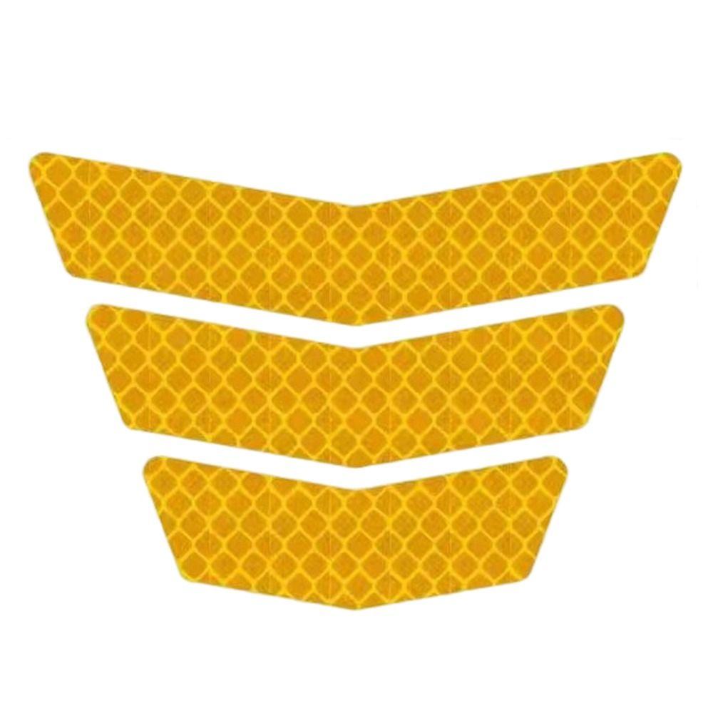 Новые светоотражающие наклейки для мотоциклов, наклейки на топливный бак, крылья, полоски, гоночная защитная пленка, водонепроницаемое украшение для мотоцикла