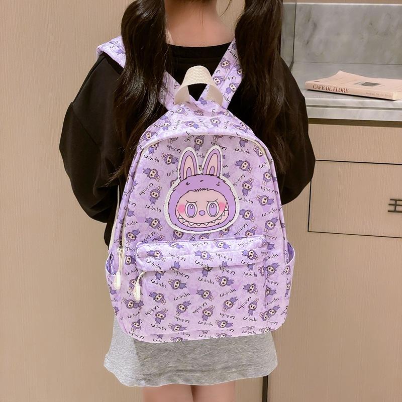 Kindergarten Primary School Students Schoolbag Cute Cartoon Cute Boys And Girls Backpack Large Capacity Children'S Bag