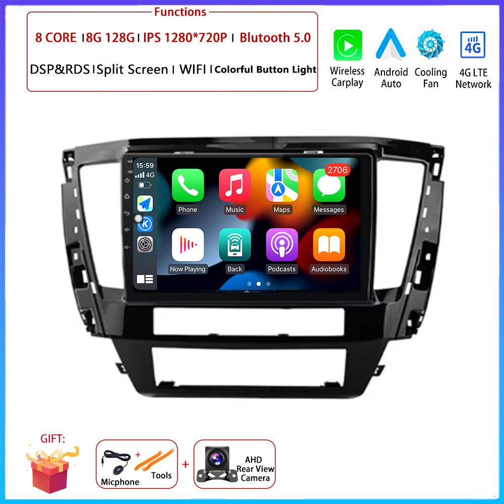 9 "4G Android OS Carplay Auto для Mitsubishi Pajero Sport Montero 2020 Автомобильный радиоприемник Навигация GPS Мультимедиа Видеоплеер DSP AMI