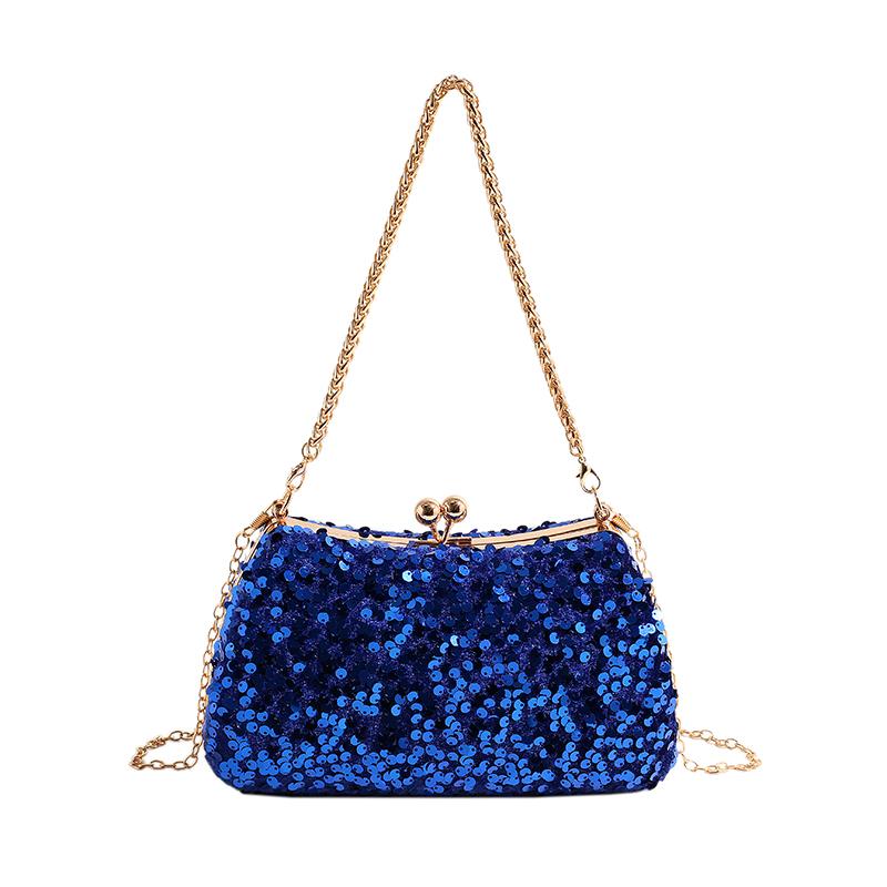 Сумки на плечо и через плечо с блестками и цепочкой для женщин, простая элегантность, высокое качество, мода, вечеринка