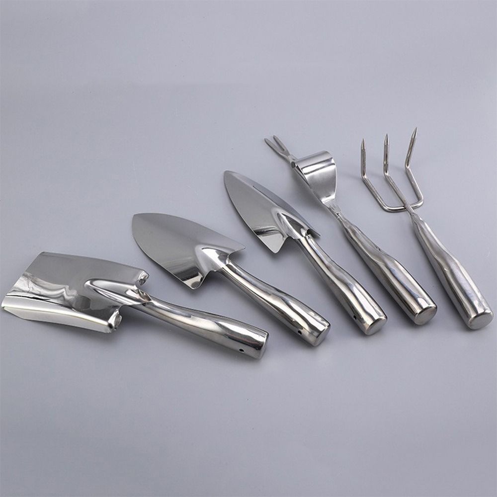 Integrated Gardening Shovel Rake Spade Set Stainless Steel Garden Tools Gardening Hoe  Clean Leaves