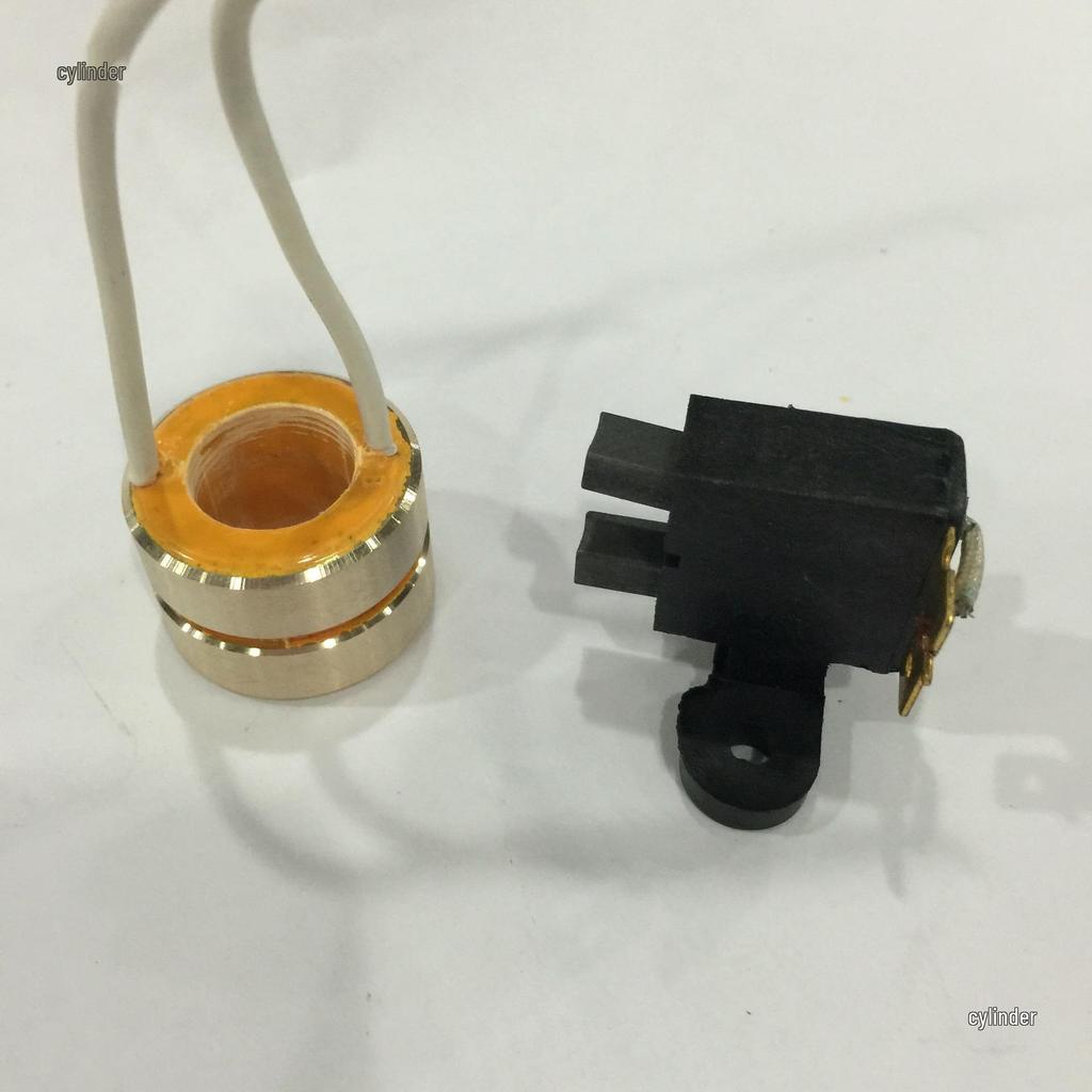 2-Circuit Slip Ring: 16.4MM ID, 30MM OD, 21MM Height for Marshmallow Machines, Carbon Brush