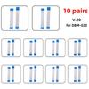 10 Pairs R2 L2 L1 R1 Trigger Button Ribbon Flex Cable Replacement for Dualsense PS5 Controller BDM-010 020 030 Repair Parts