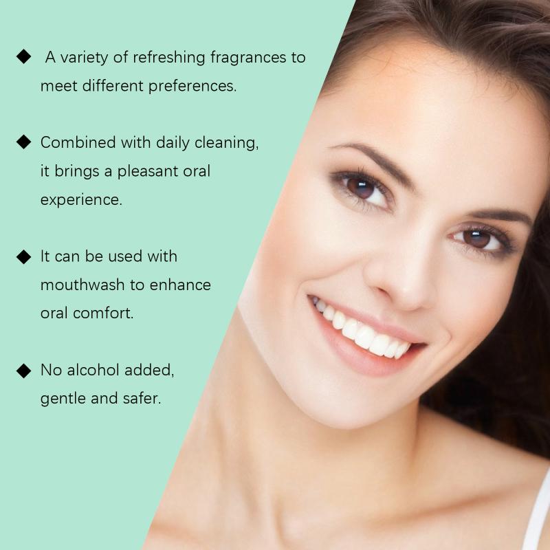 Капли Oralhoe для чистки полости рта бережно очищают, эффективно очищают зубы и освежают дыхание.