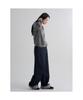 8SECONDS V-Neck Contrast Pullover Ash