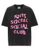 Футболка ANTISOCIAL SOCIAL CLUB BTS Женская Мужская Хлопок Односторонняя Печать Короткий Рукав Оверсайз Женская Одежда