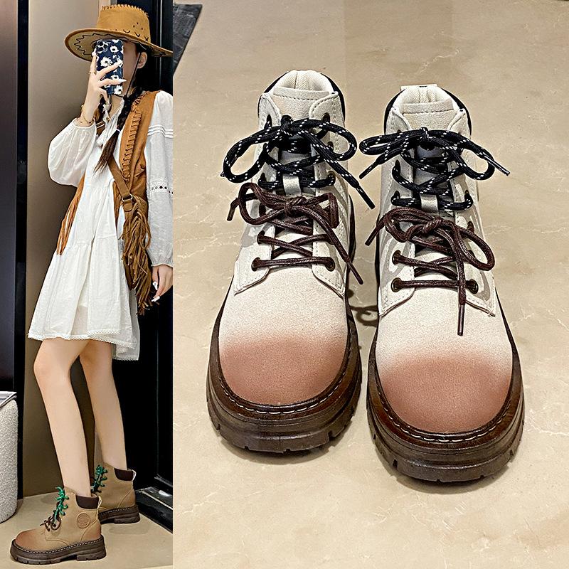 Женские сапоги весна осень сапоги-женщины роскошные дизайнерские женские туфли ботильоны рок модные женские ретро сапоги