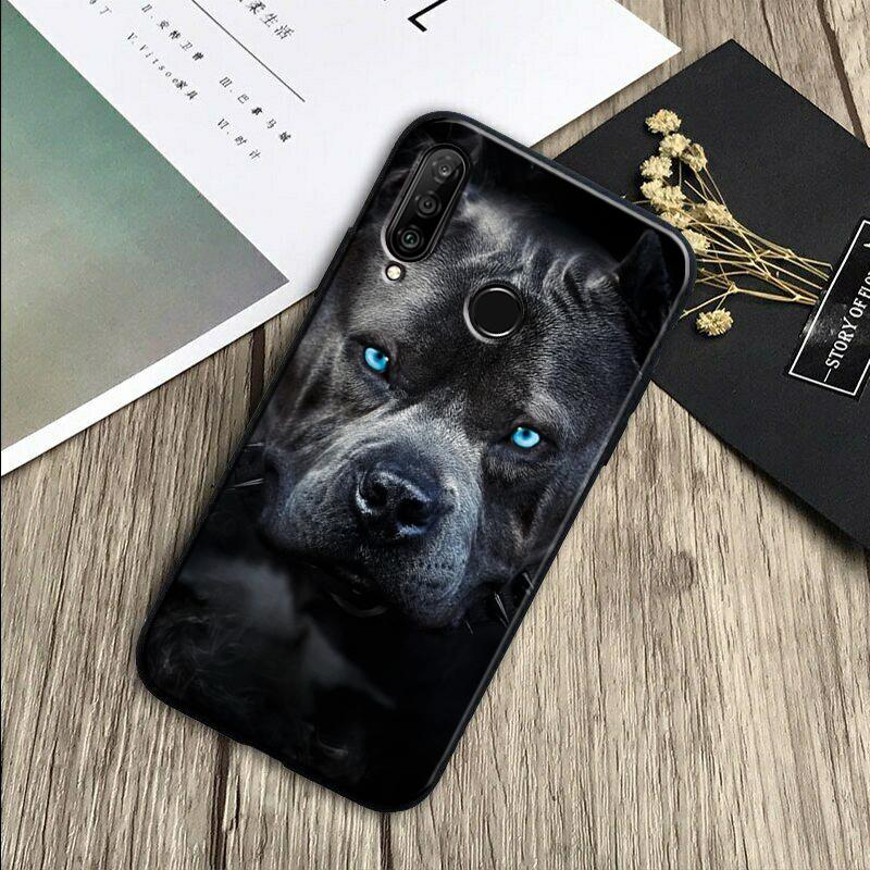 Pit Bull Lovely Dog Pitbull For Huawei Nova 7i 3i 8i 11 12i 10 9 SE Y60 Y61 Y70 Y72 Y73 Y90 Y91 P20 P30 Pro P40 Lite Case