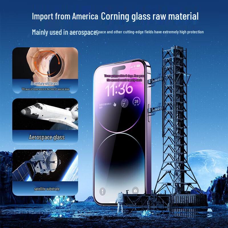 Baseus iPhone 14 Pro Max Tempered Glass Screen Protector