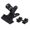 360 Degrees  Rotation Camera Clip Clamp Flash Reflector Holder Mount with Hot Shoe Base for Camera Accessory