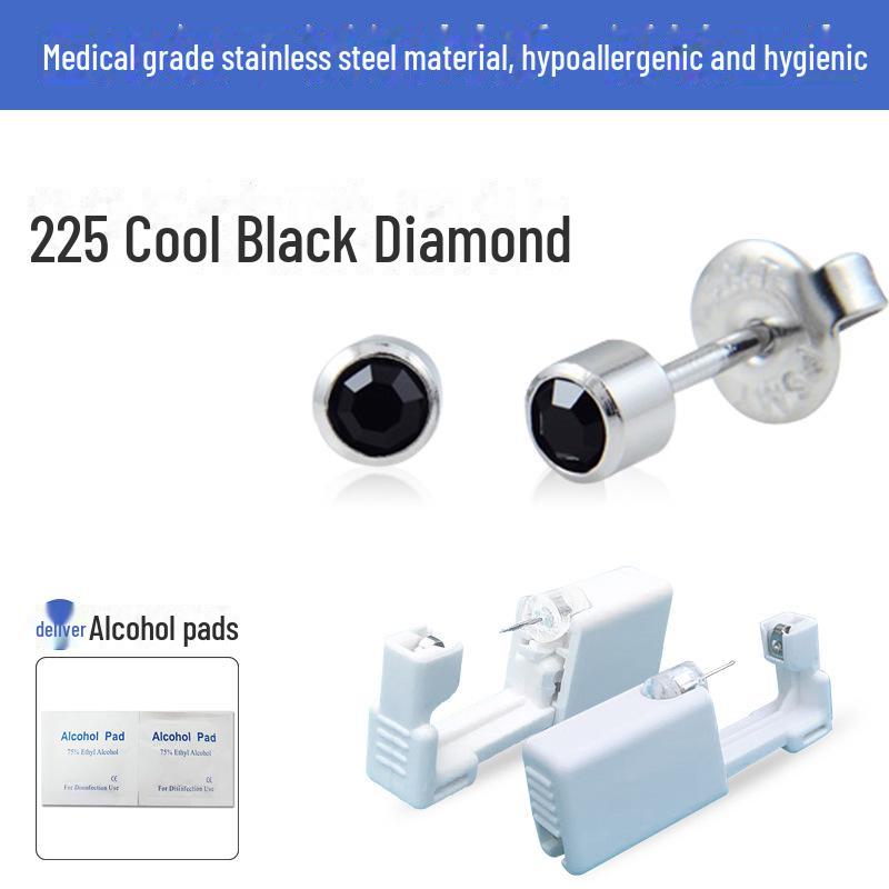 Fusmet 2nd Gen одноразовый набор инструментов для прокалывания ушей с пирсингом ушей и гвоздезабивным пистолетом