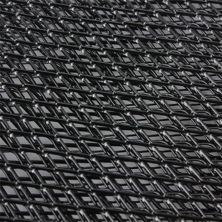 Large Size Universal Black Rhombus Aluminium Racing Grille Mesh Vent Car Tuning