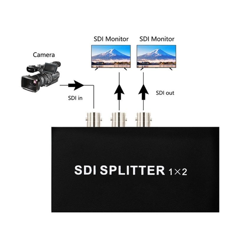 Профессиональный BNC SDHD3G Сплиттер Для Распределения Видео 1080p В Студийном Вещании И Системах Безопасности